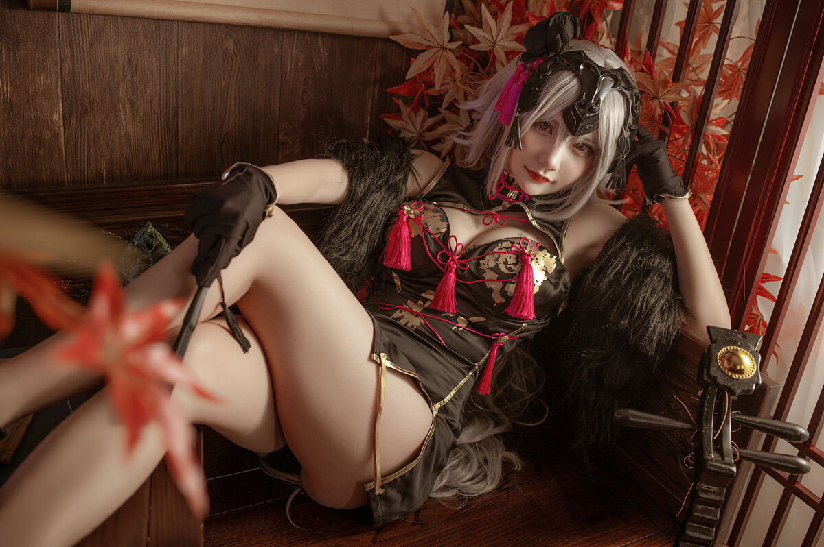 Coser@是一只熊仔吗 黑贞 同人旗袍 0001 2663262200.jpg