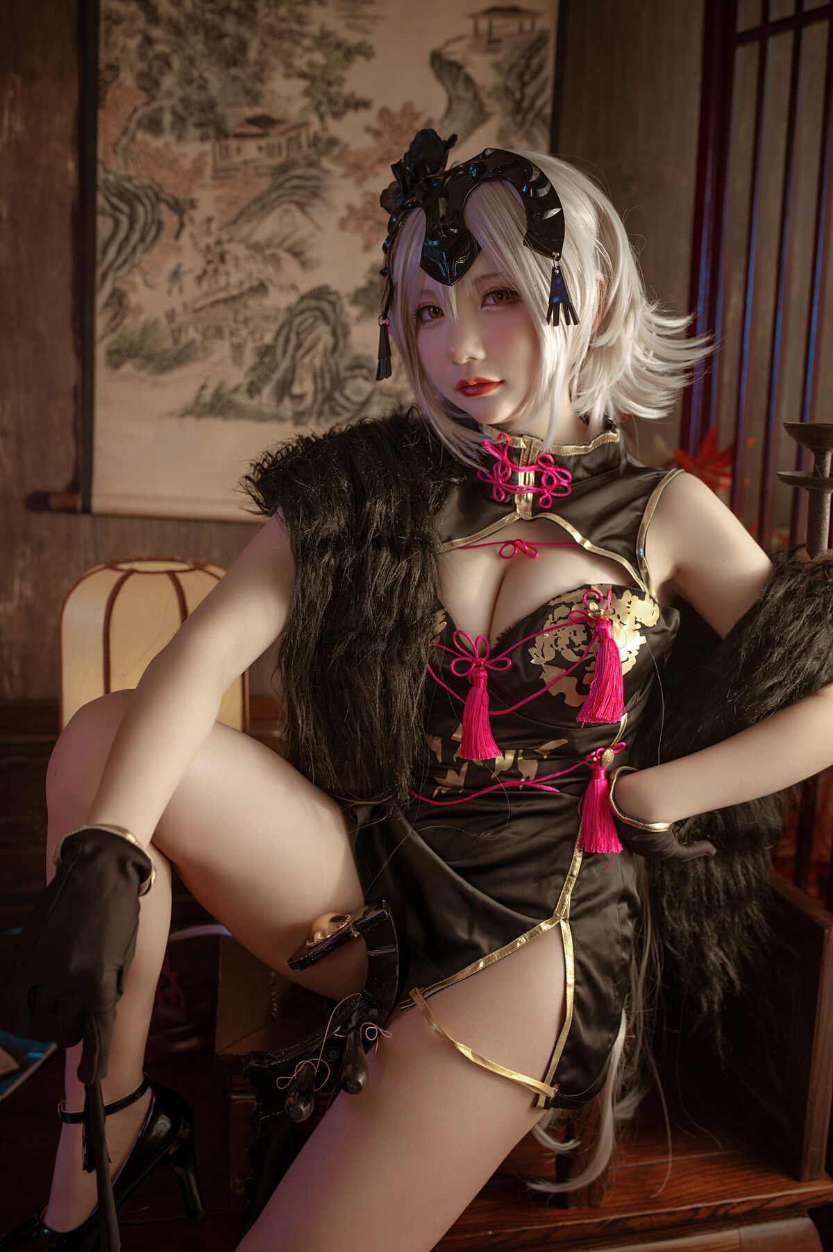 Coser@是一只熊仔吗 黑贞 同人旗袍 0005 2648147495.jpg