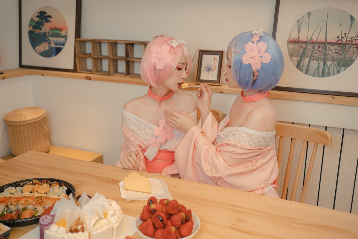 Coser@爆机少女喵小吉 Nekokoyoshi And 金鱼kinngyo 从零开始的女体盛宴 Part1 0010 2005070896.jpg