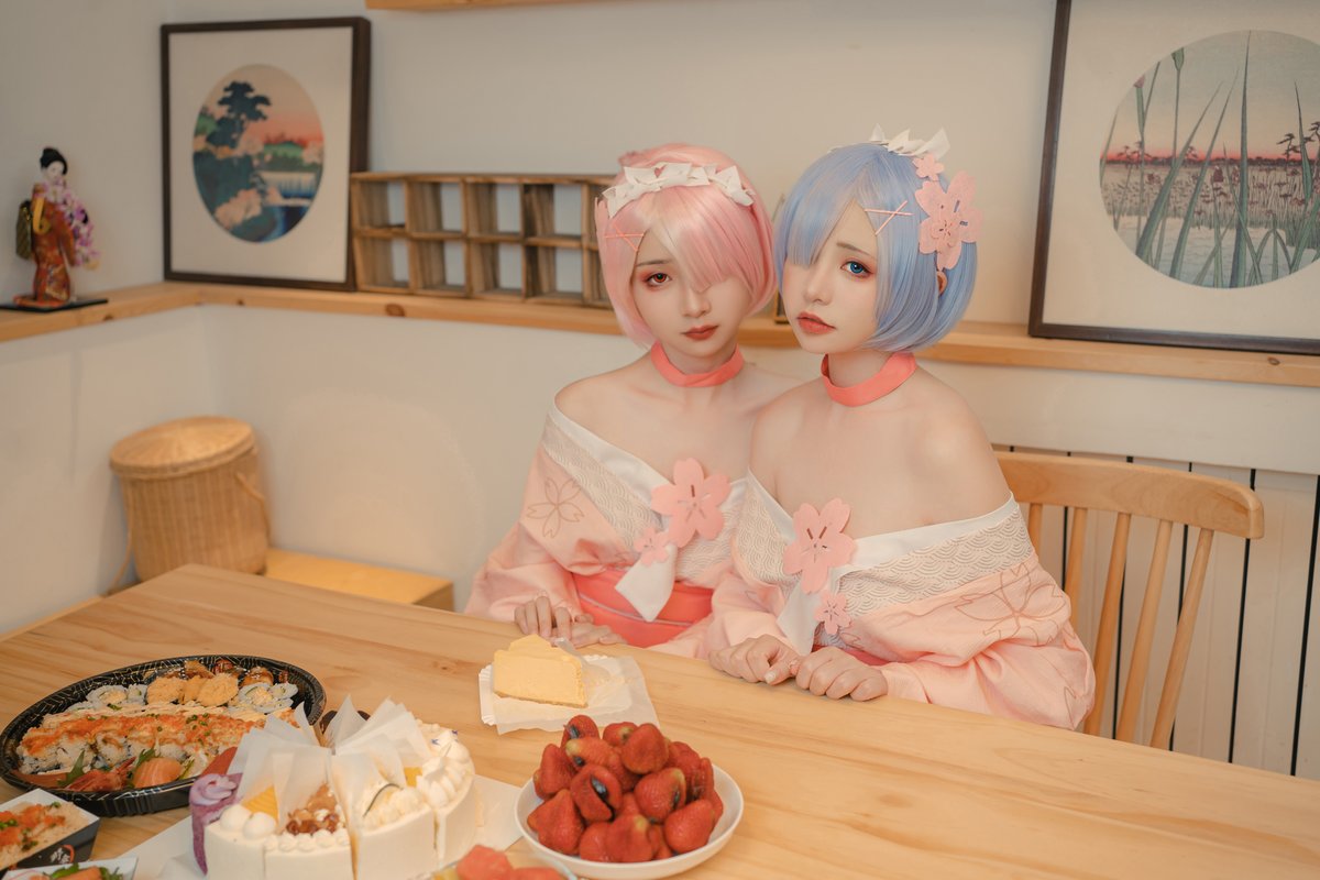 Coser@爆机少女喵小吉 Nekokoyoshi And 金鱼kinngyo 从零开始的女体盛宴 Part1 0011 7776738523.jpg