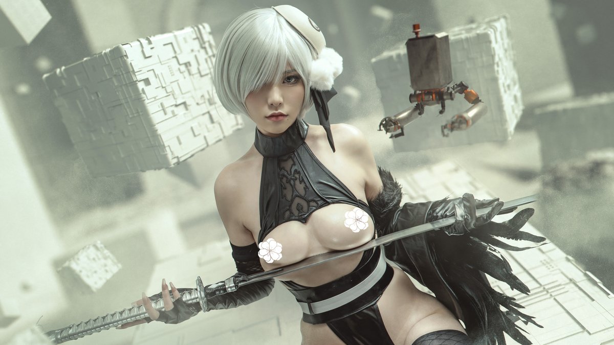 Coser@爆机少女喵小吉 Nekokoyoshi Nier 2B 0042 7292298954.jpg