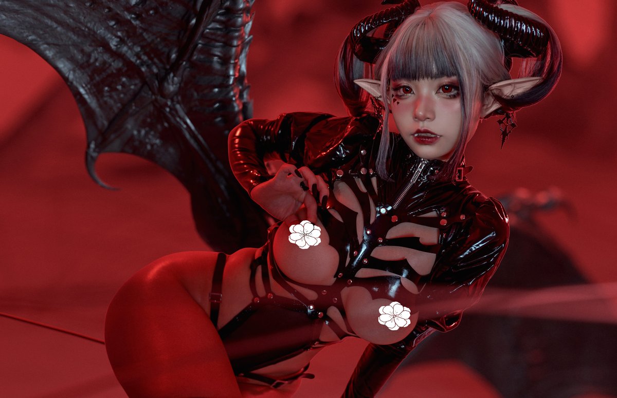 Coser@爆机少女喵小吉 Nekokoyoshi Succubus 0020 3127814152.jpg