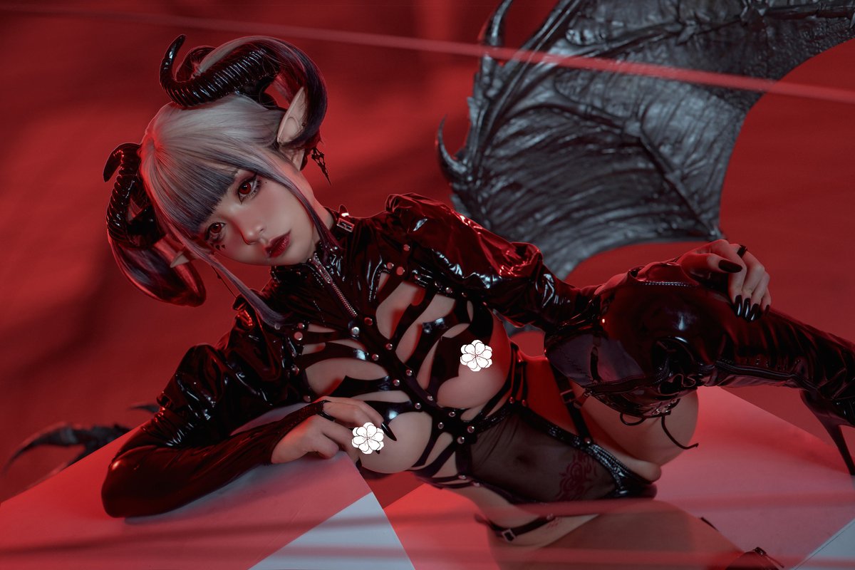 Coser@爆机少女喵小吉 Nekokoyoshi Succubus 0024 7583852090.jpg