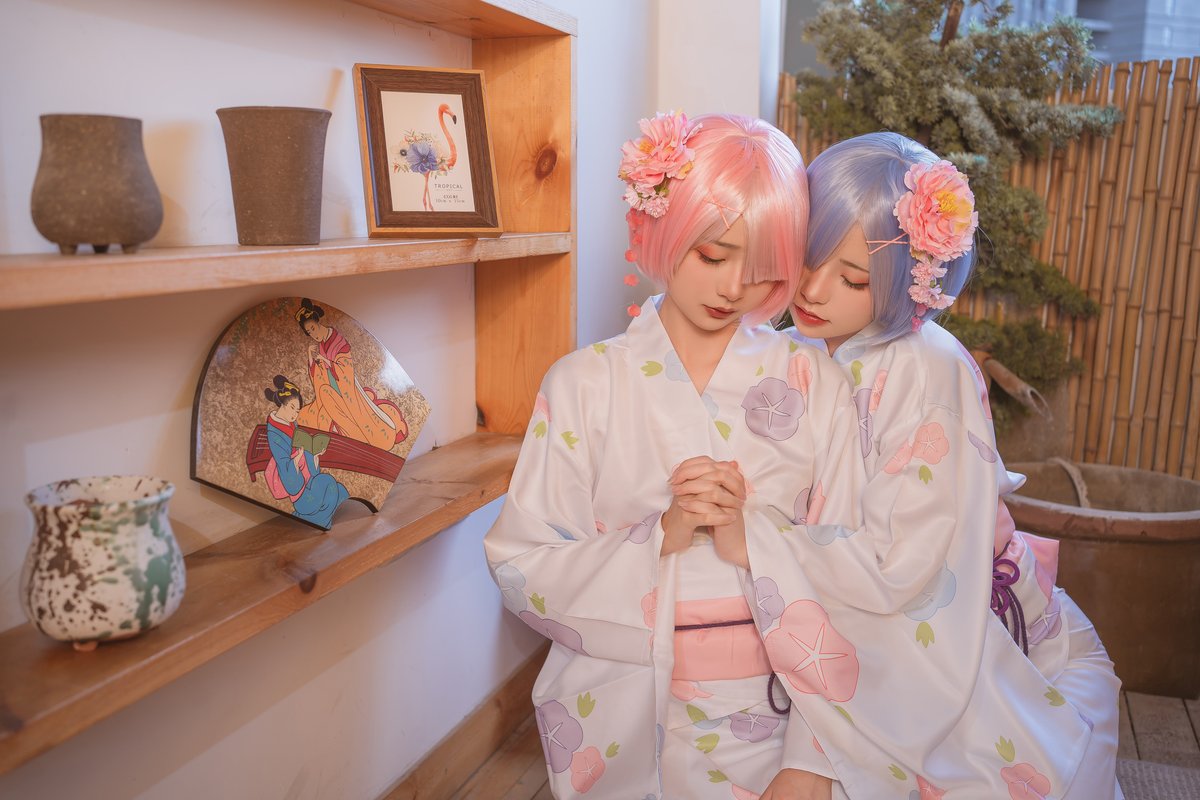 Coser@爆机少女喵小吉 Nekokoyoshi 双子 拉姆蕾姆 Part1 0016 1850233522.jpg