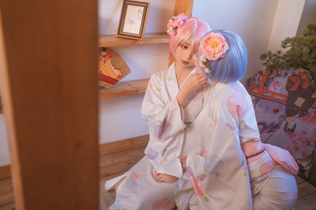 Coser@爆机少女喵小吉 Nekokoyoshi 双子 拉姆蕾姆 Part1 0019 4386926087.jpg