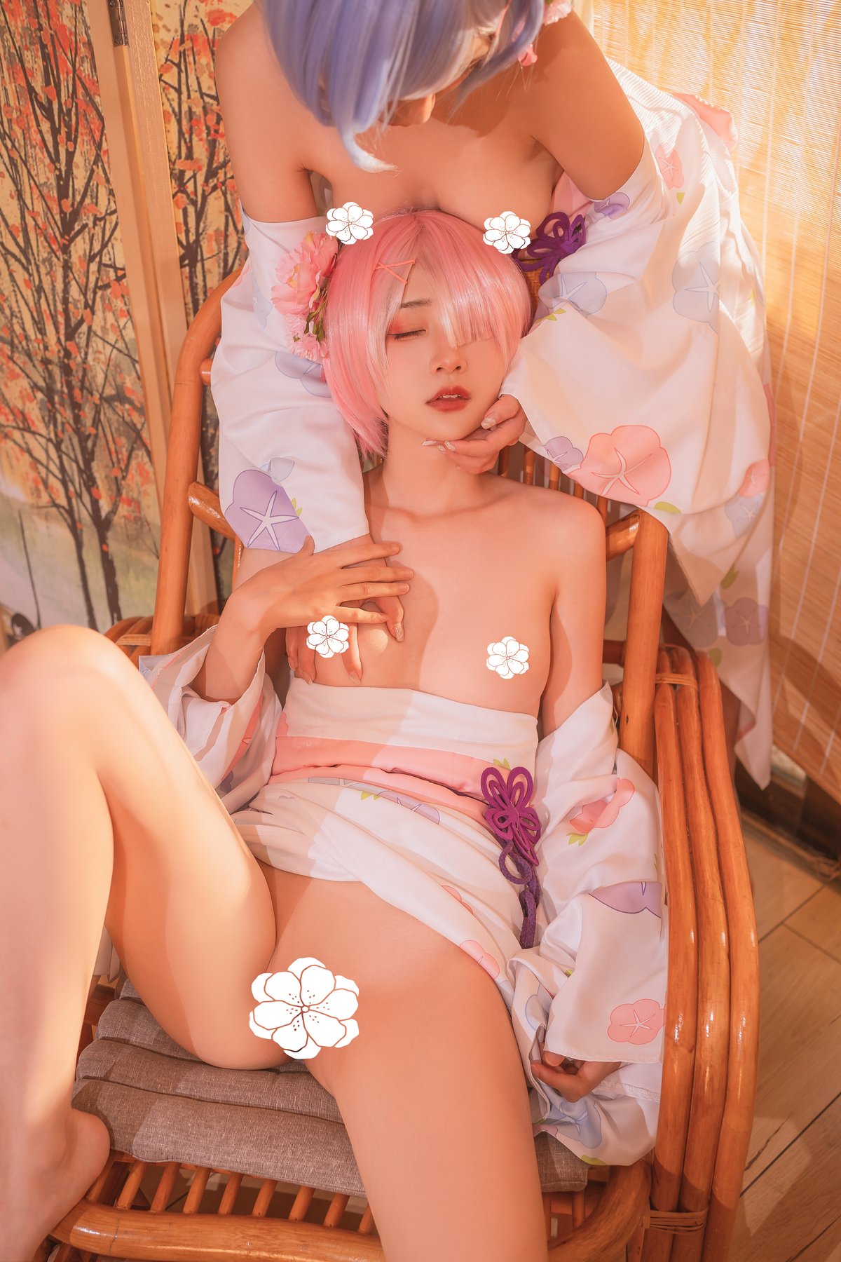 Coser@爆机少女喵小吉 Nekokoyoshi 双子 拉姆蕾姆 Part2 0011 2974770486.jpg