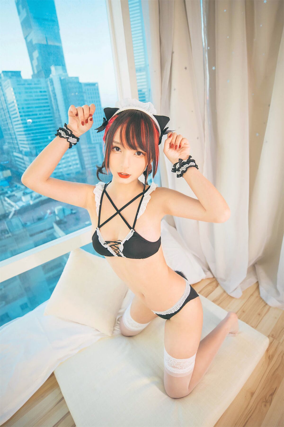 Coser@神楽坂真冬 Vol 077 绝对企画 白黑の猫 Part1 0035 9427164208.jpg