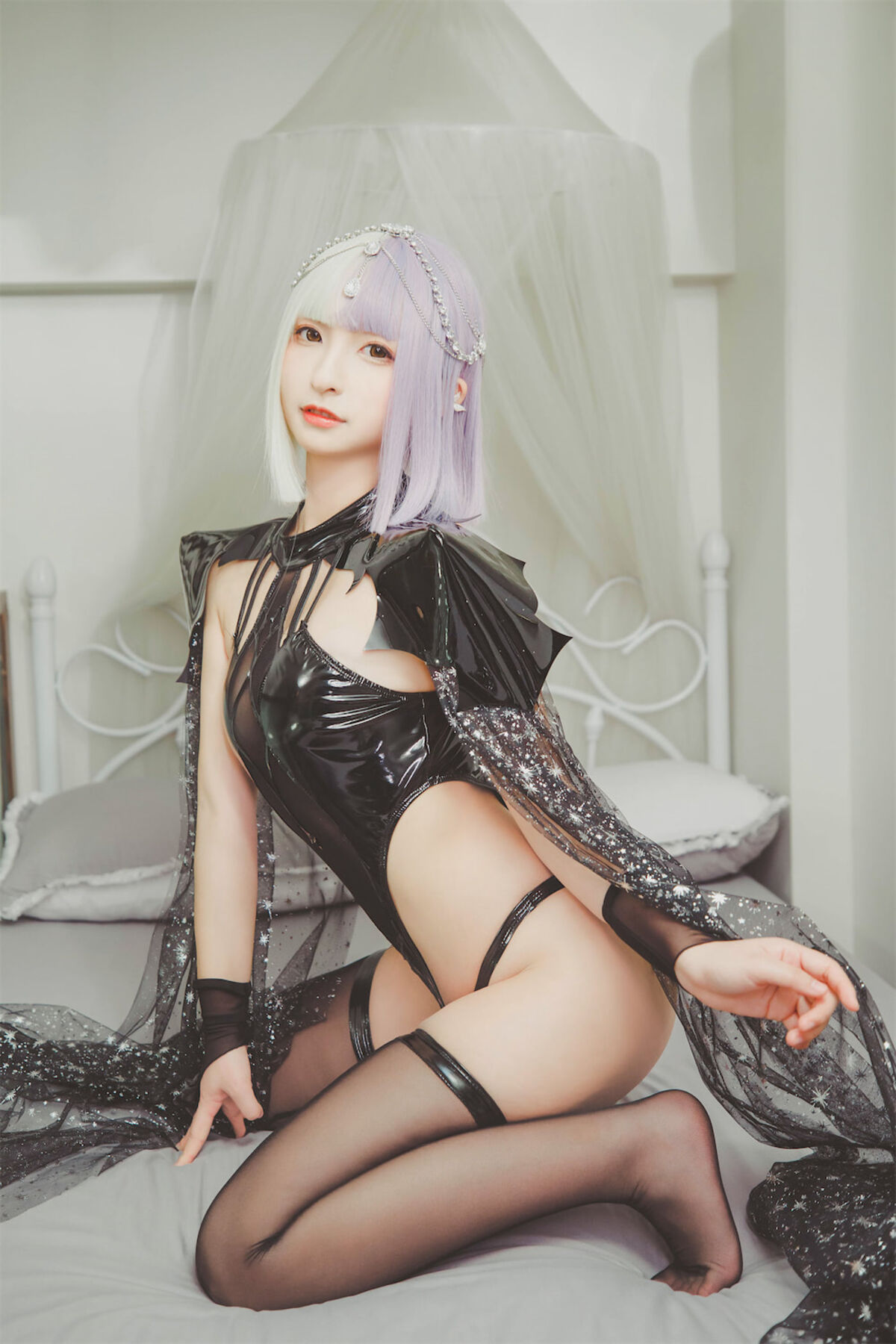 Coser@神楽坂真冬 Vol 082 绝对企画 黑白丝 柔らかい永遠 Part1 0004 8061087874.jpg