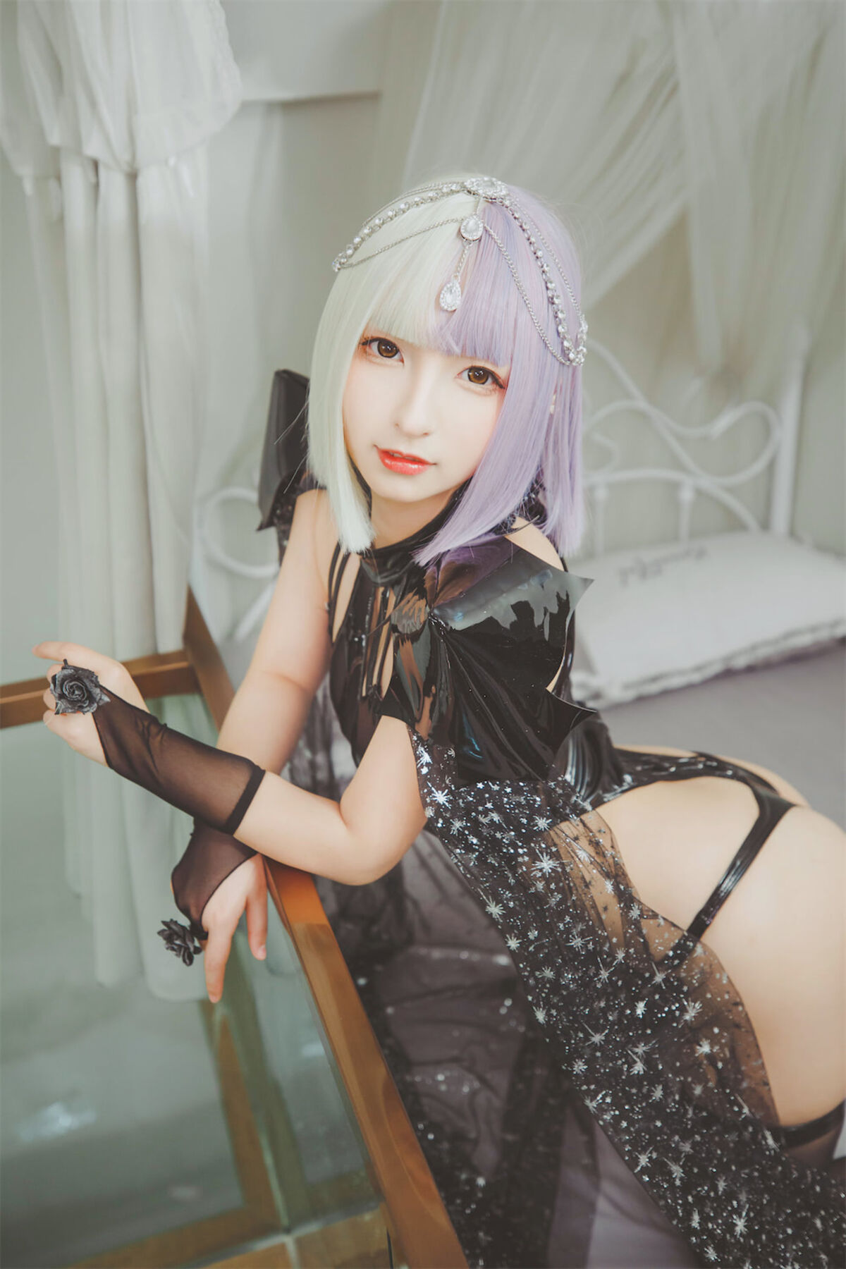 Coser@神楽坂真冬 Vol 082 绝对企画 黑白丝 柔らかい永遠 Part1 0005 6025779516.jpg