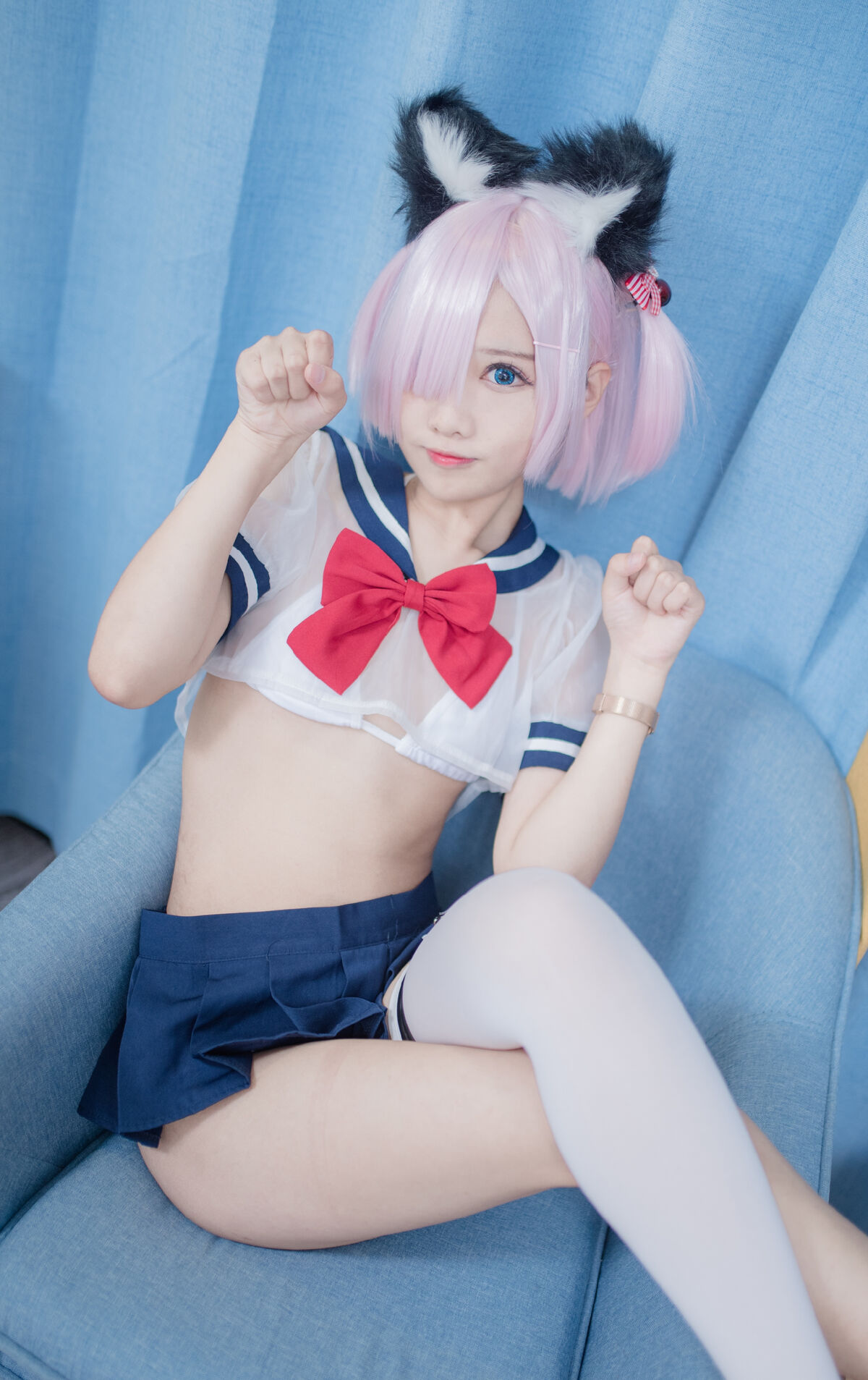 Coser@羽天shine 猫耳JK 0003 5329744805.jpg