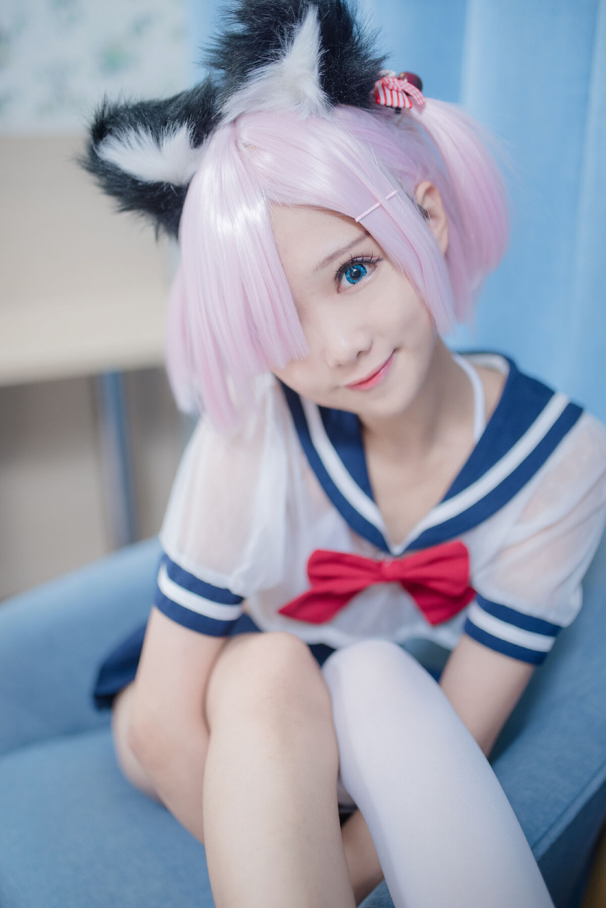 Coser@羽天shine 猫耳JK 0028 5202199562.jpg