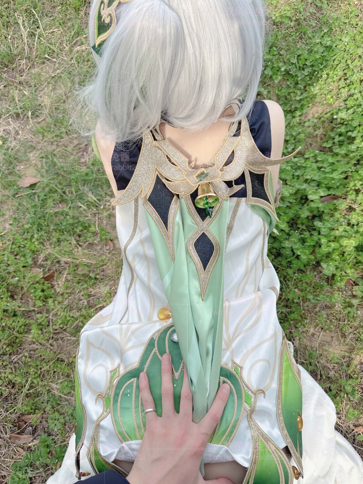 Coser@软萌兔兔酱 COS草神纳西妲 水晶棒玩弄娇嫩菊花小骚穴 水嫩一线天白虎嫩B 0054 6579876687.jpg