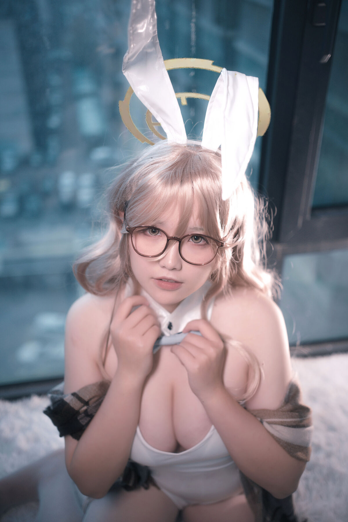 Coser@阿半今天很开心 蔚蓝档案 室笠茜 兔女郎 0025 9331063992.jpg