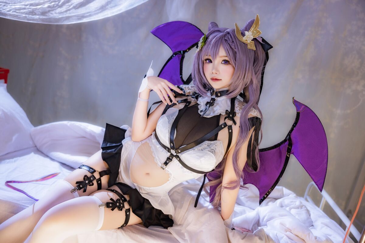 Coser@雪晴Astra 刻晴恶魔拘束睡衣 0017 6759948126.jpg