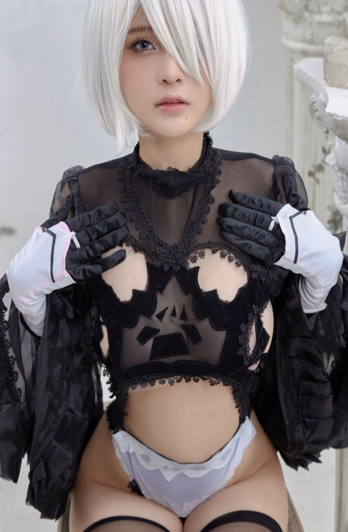 Coser@Azami 黑纱套装2B小姐姐 0018 5812002636.jpg