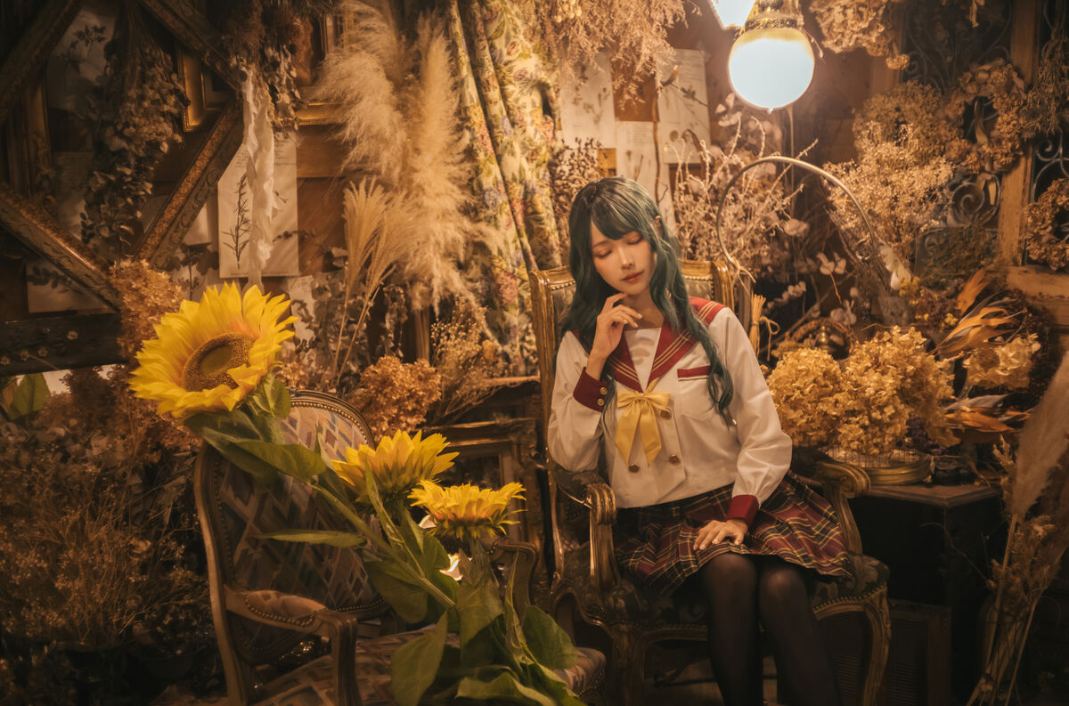 Coser@ElyEE子 Ely_eee Kazami Yuuka Uniform 幽香制服 0001 9924135684.jpg