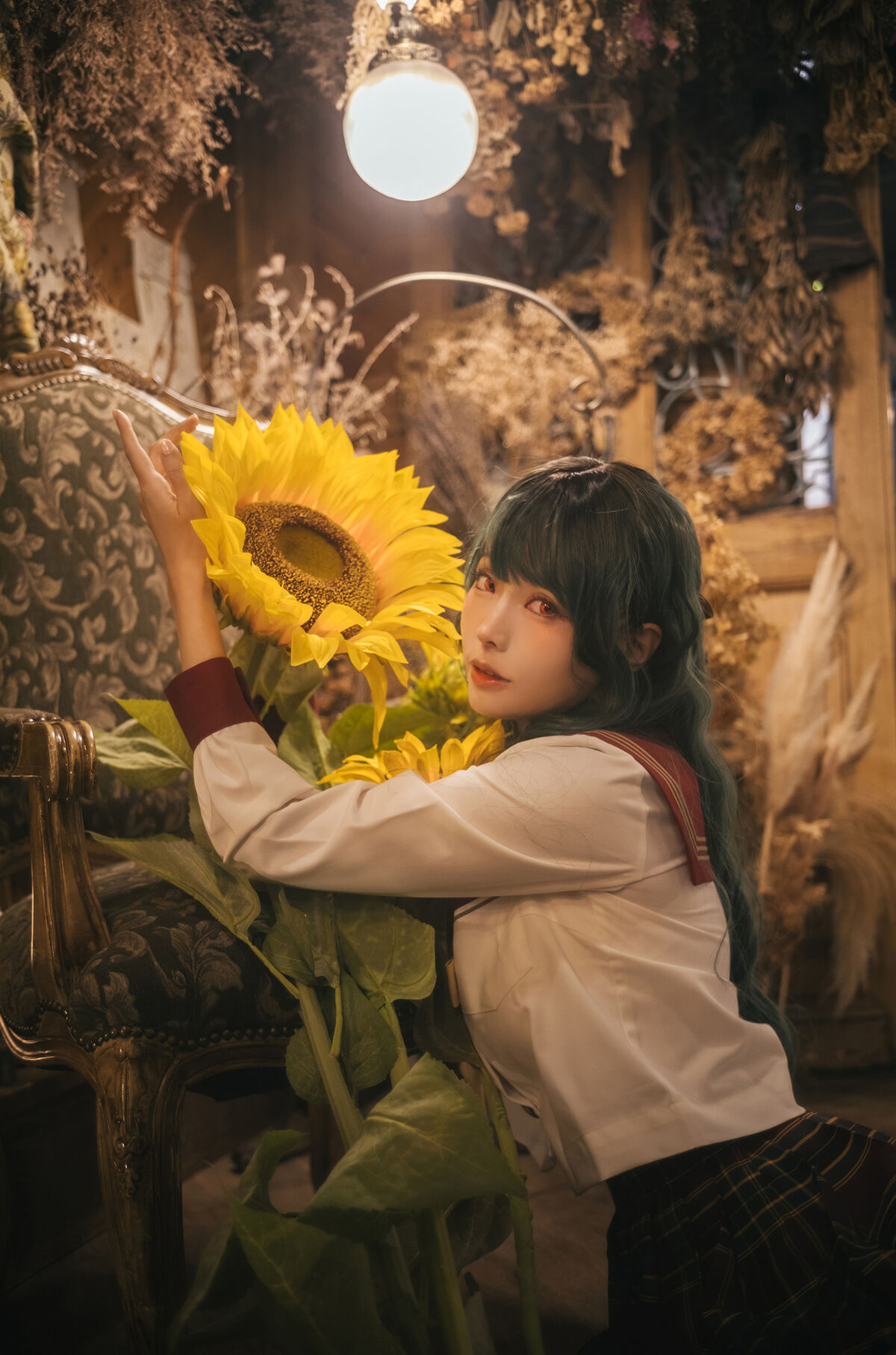 Coser@ElyEE子 Ely_eee Kazami Yuuka Uniform 幽香制服 0012 0613757827.jpg