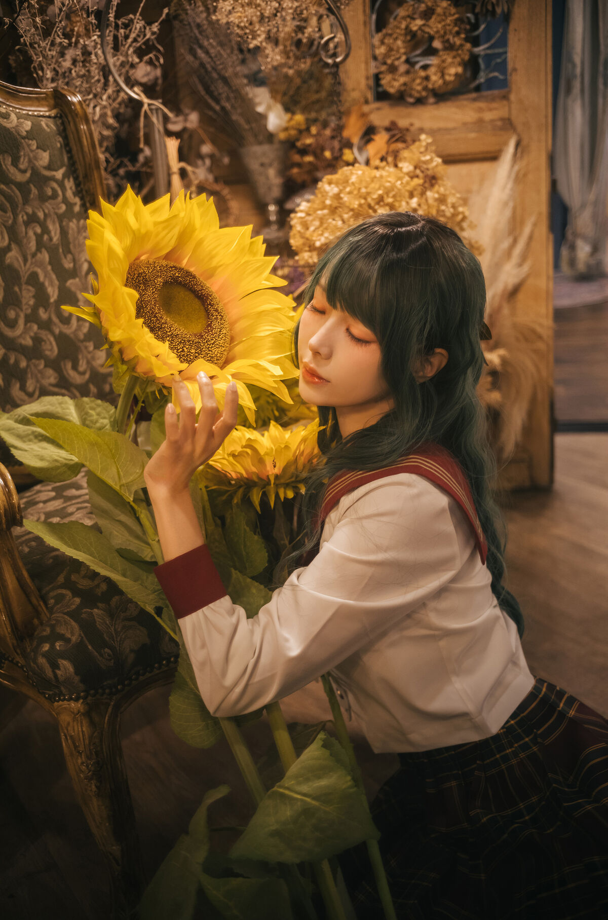 Coser@ElyEE子 Ely_eee Kazami Yuuka Uniform 幽香制服 0013 6883394438.jpg