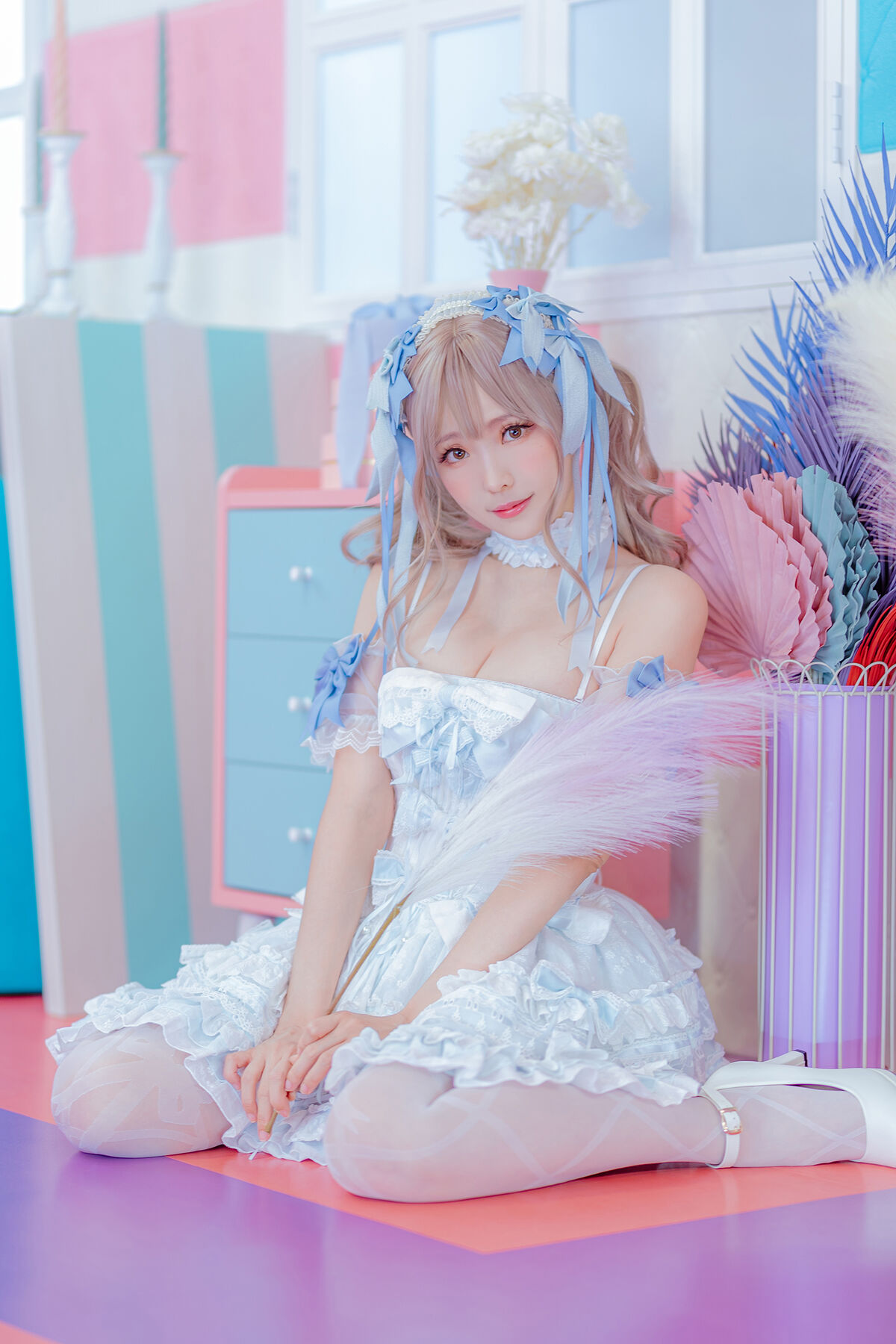 Coser@ElyEE子 Ely_eee 藍絲帶甜點 0011 0606968124.jpg