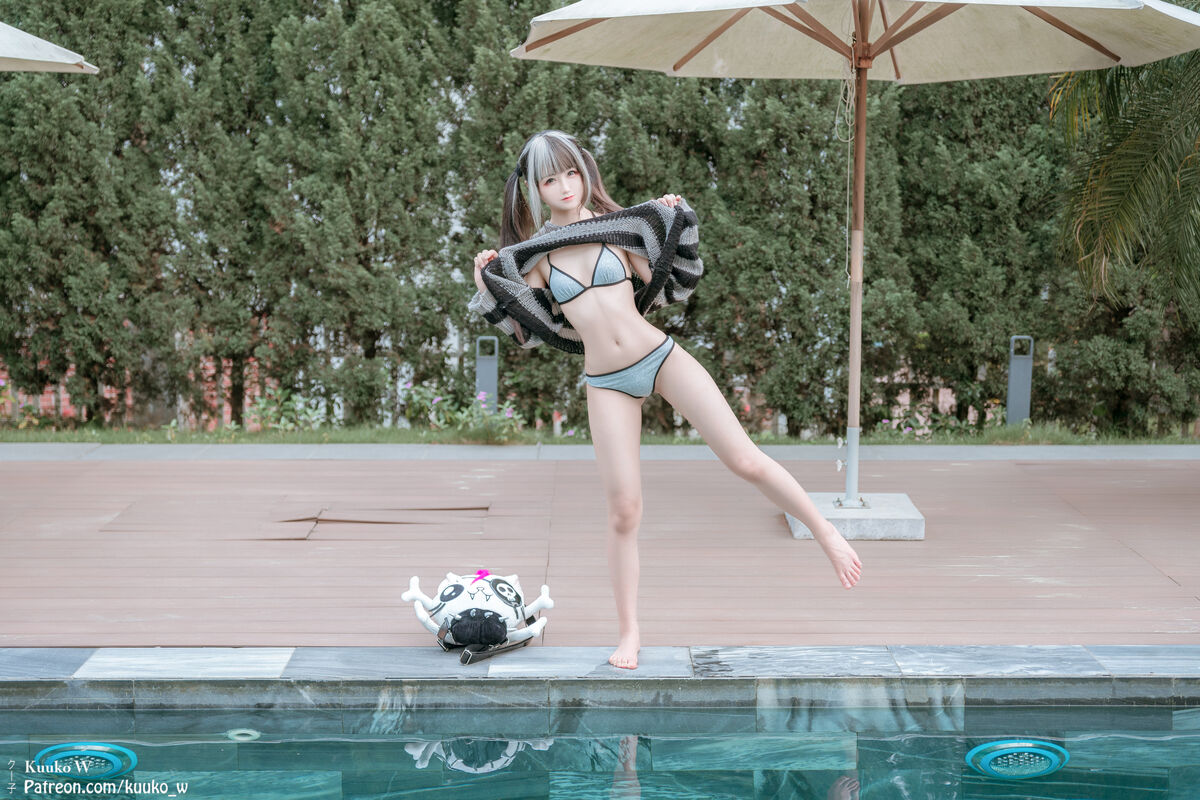 Coser@KuukoW No 171 Grey Bikini 0035 5718287619.jpg