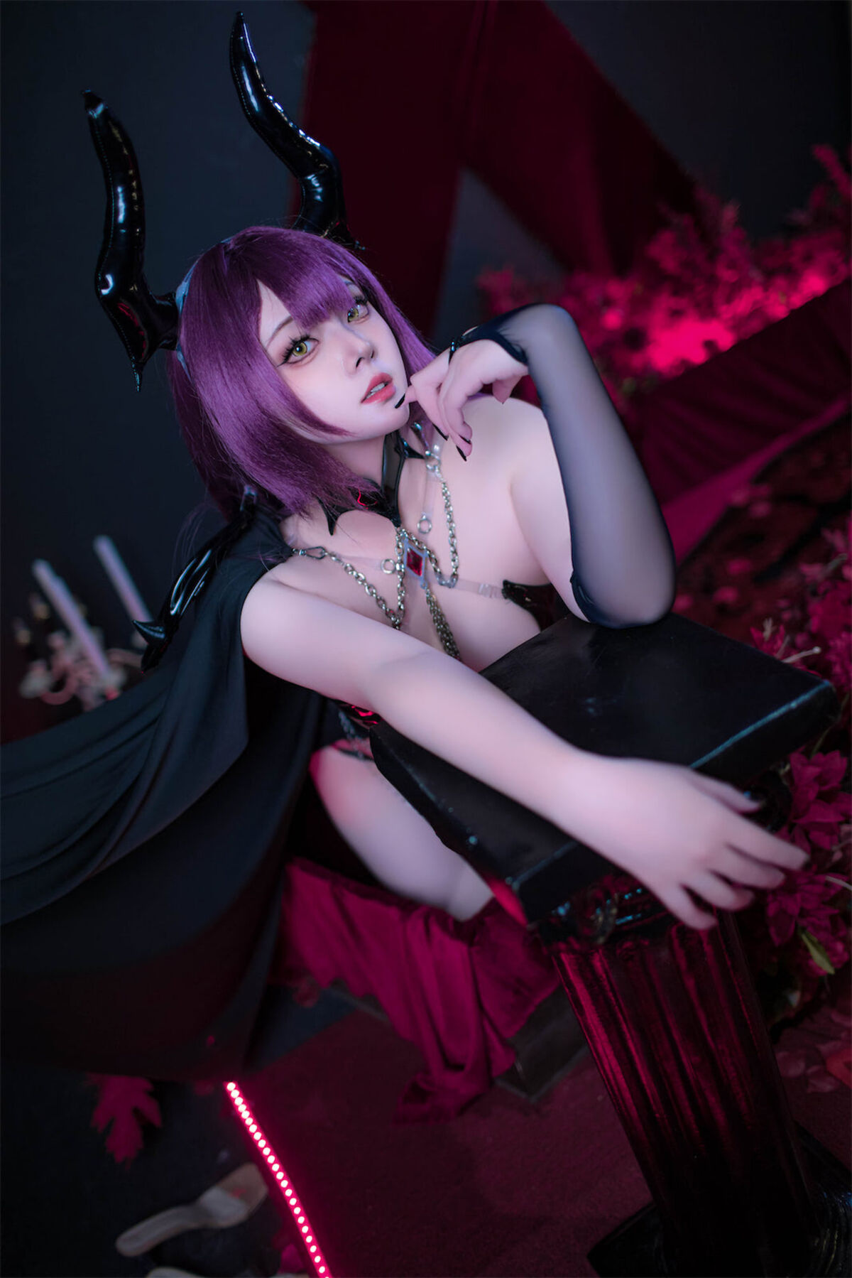 Coser@Natsuko夏夏子 碧蓝航线 德文郡魅魔 0082 8751028025.jpg