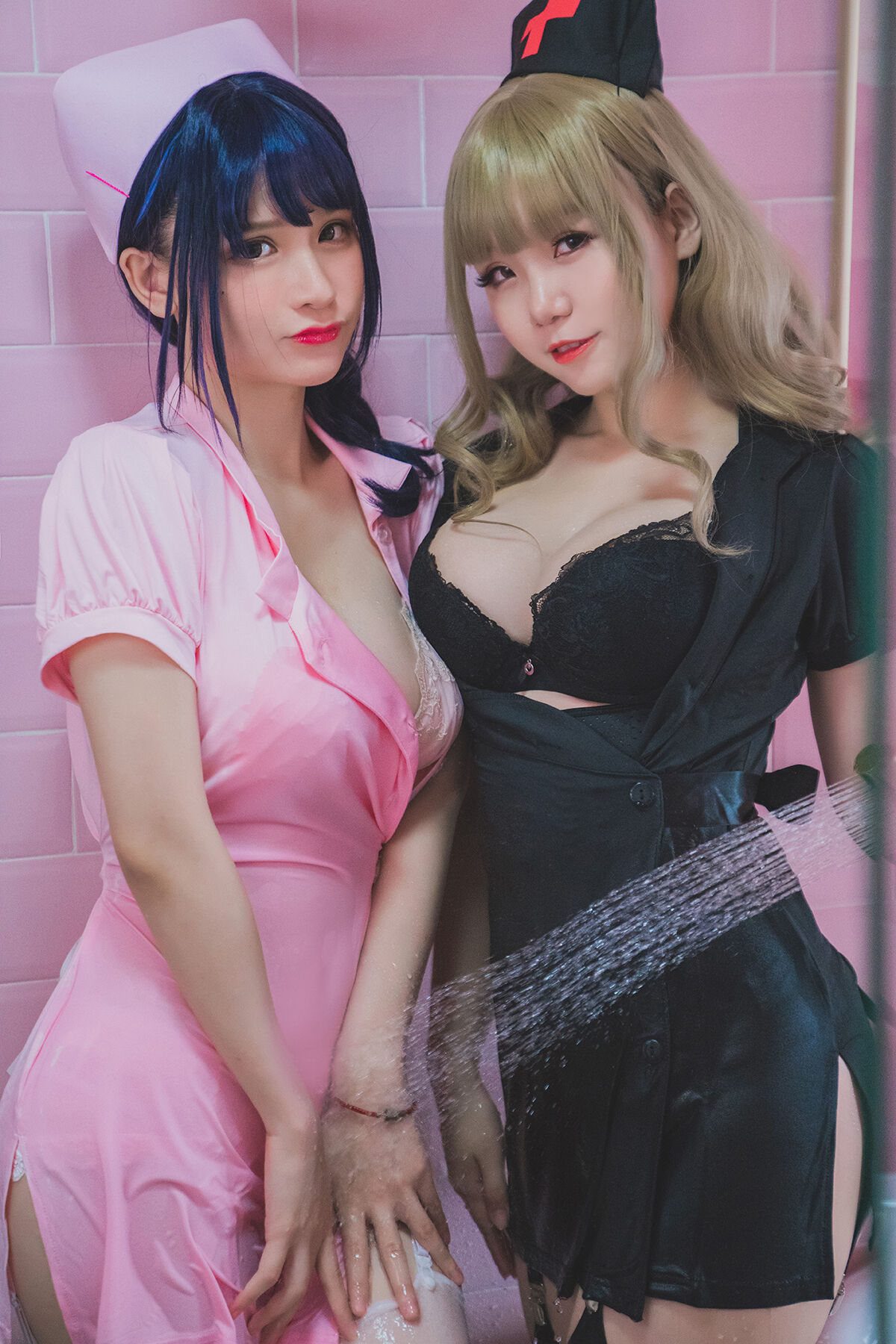 Coser@Yoko宅夏 And 小野妹子W And 白金Saki – 四人彼女 Part3