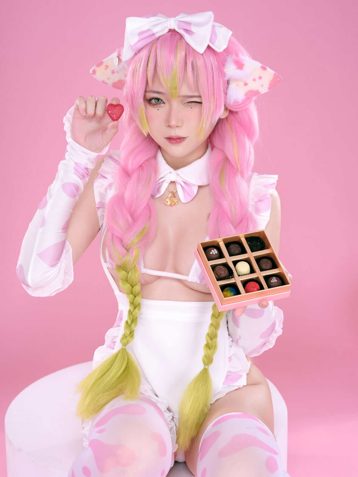 Coser@ZinieQ Demon Slayer Mitsuri Kanroji Valentine 0011 9369066185.jpg