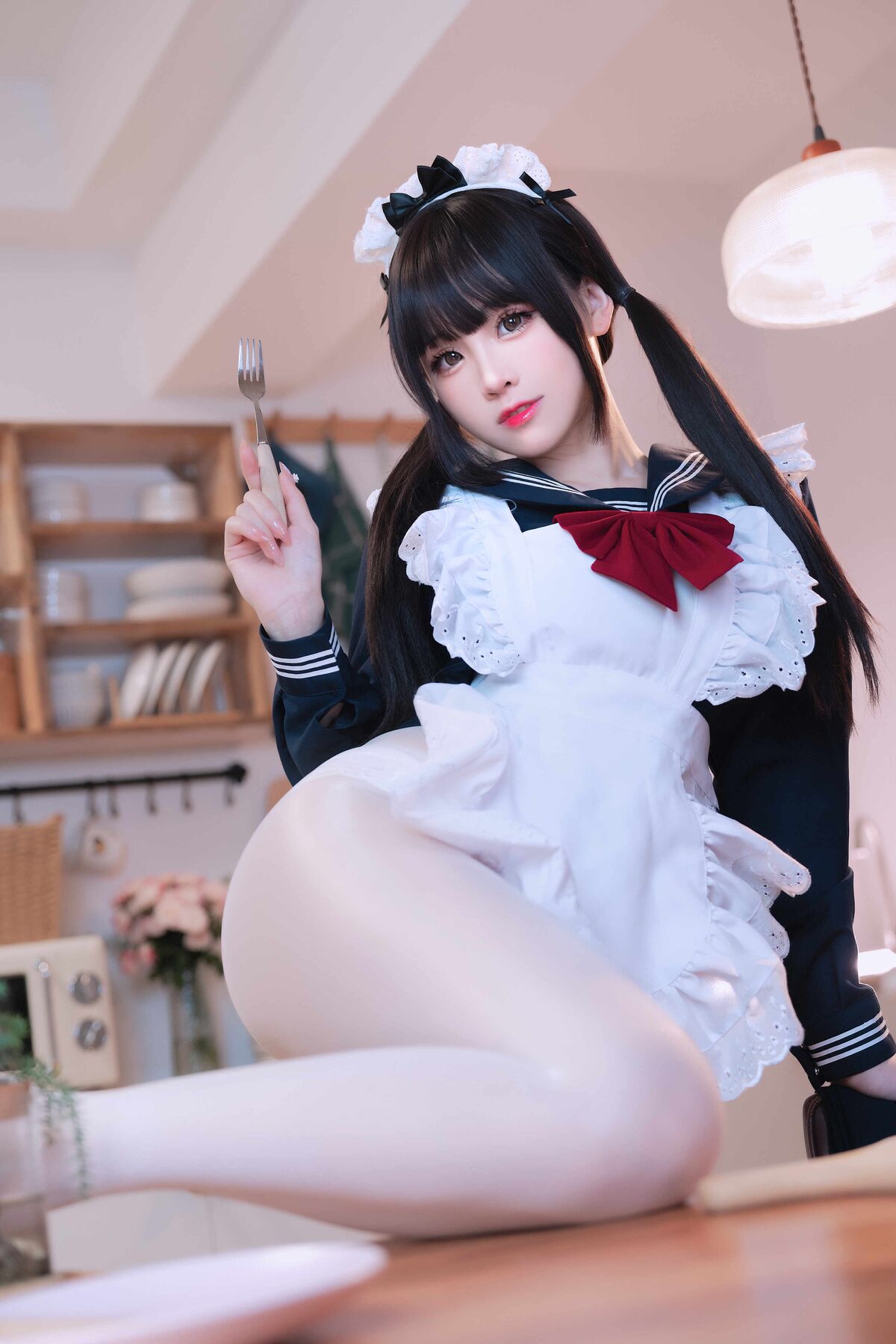 Coser@miko酱ww 甜心女仆 0030 9543084784.jpg