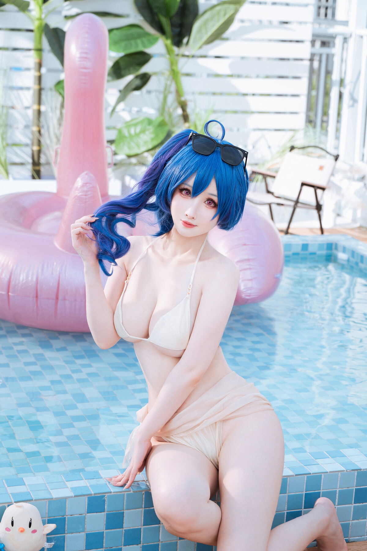 Coser@rioko凉凉子 圣姨泳装 0009 2320707128.jpg