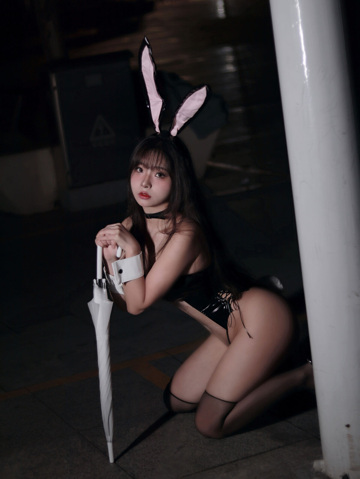 Coser@yuuhui玉汇 Bunny in the Rain 雨中兔女郎 0026 3746554150.jpg