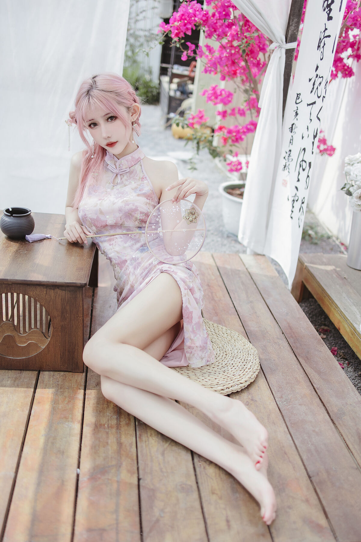 Coser@仙女月 粉色旗袍 0002 3354898467.jpg