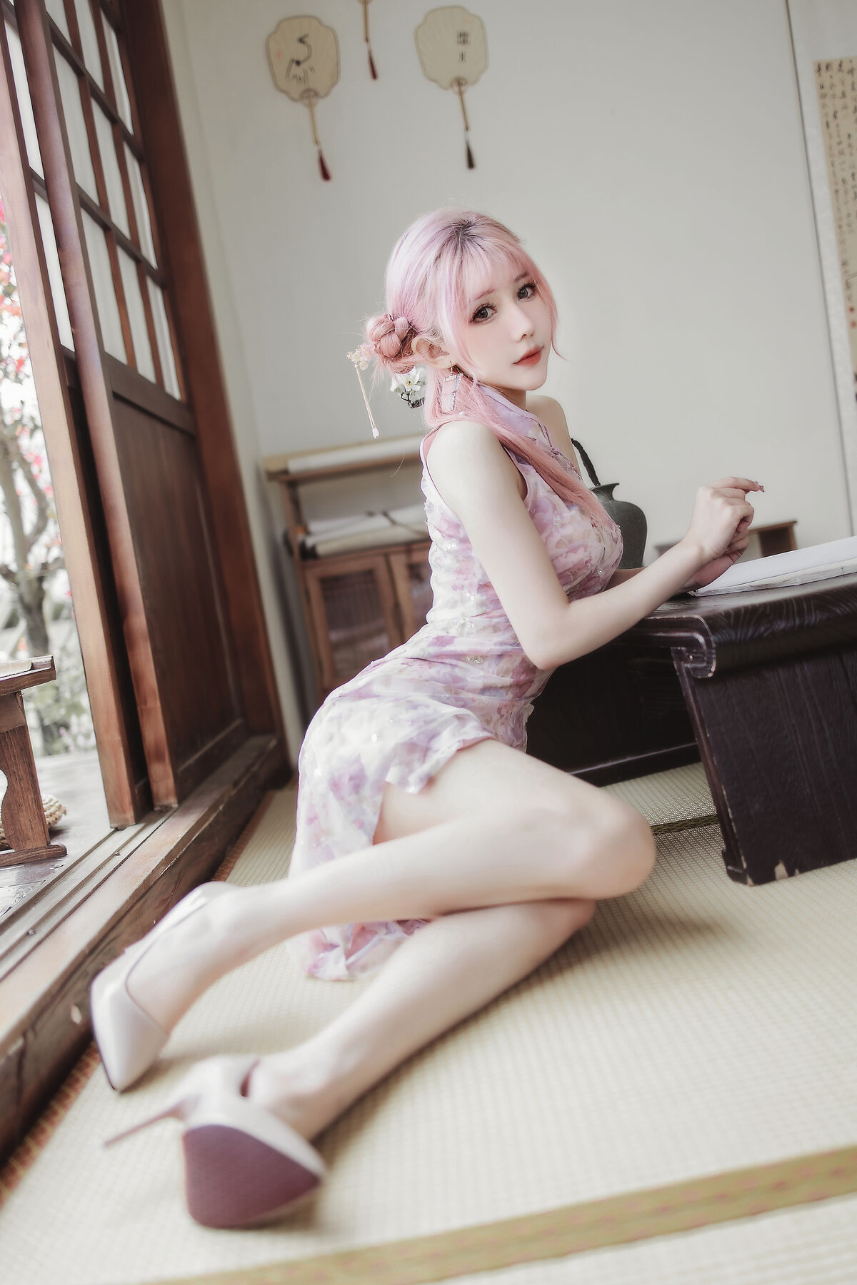 Coser@仙女月 粉色旗袍 0011 6726837331.jpg