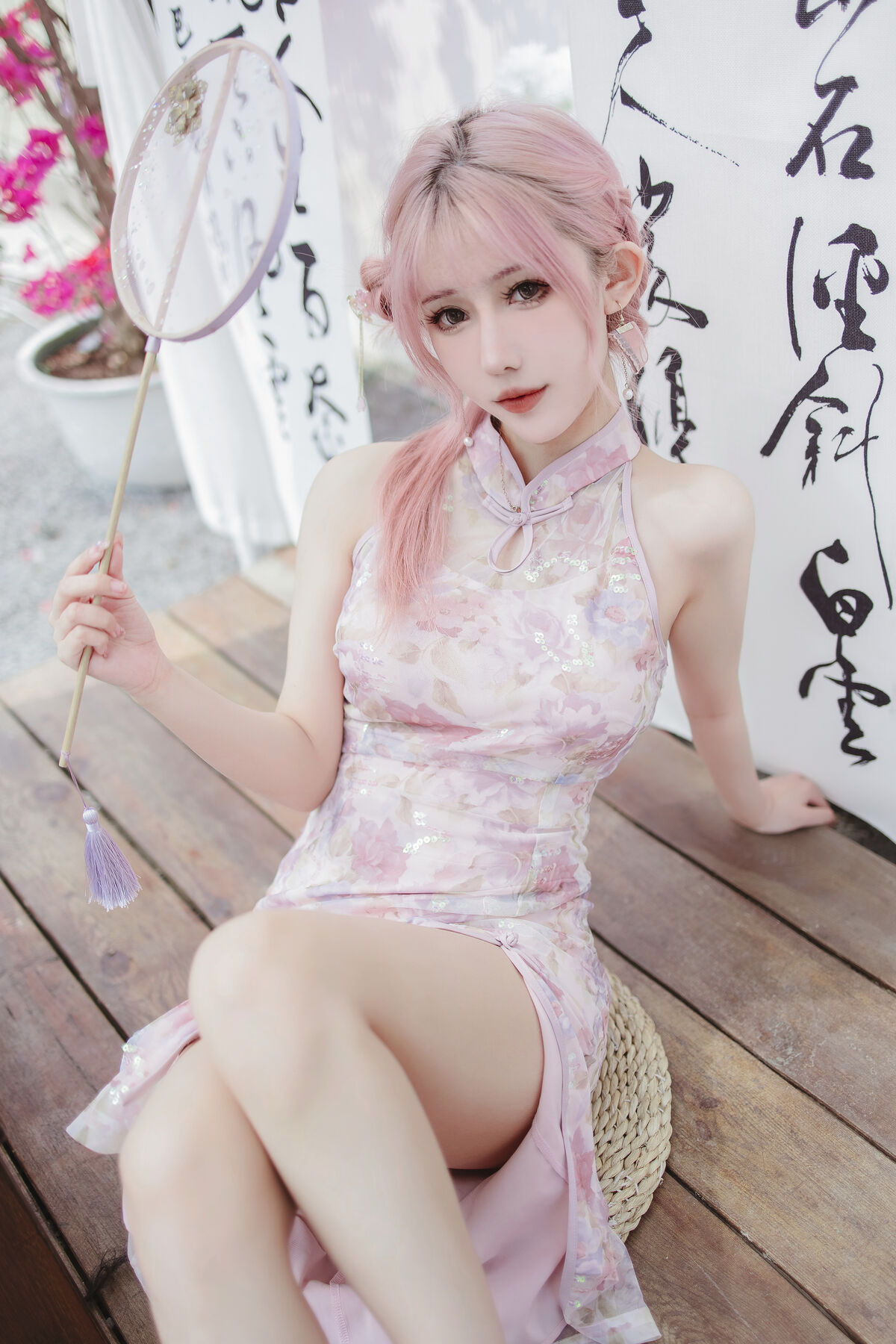 Coser@仙女月 粉色旗袍 0018 4691600733.jpg