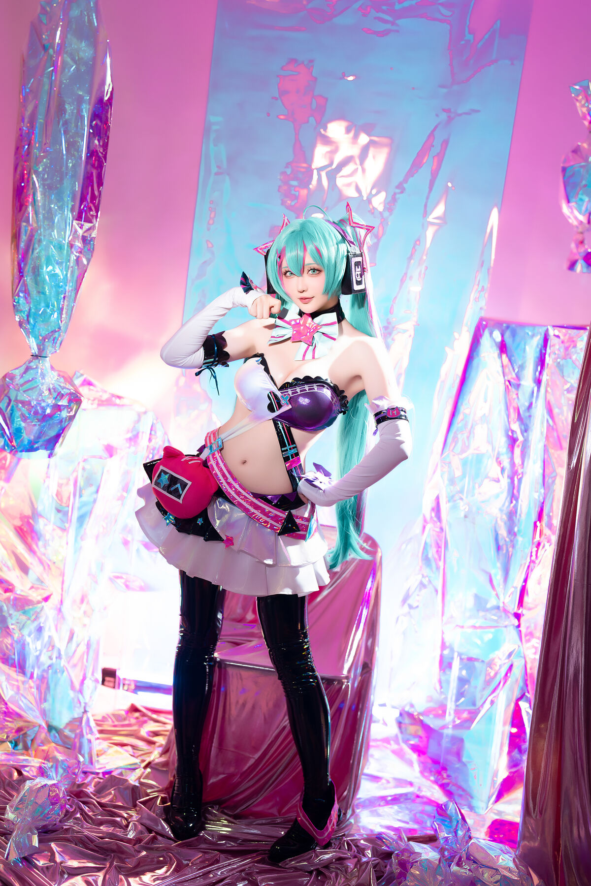 Coser@星之迟迟Hoshilily Miku初音未来 喵斯快跑 0002 2755071278.jpg