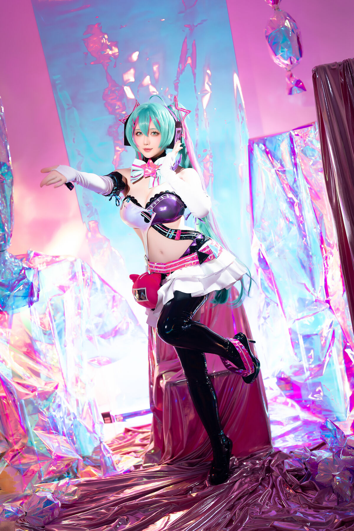 Coser@星之迟迟Hoshilily Miku初音未来 喵斯快跑 0004 4761262830.jpg