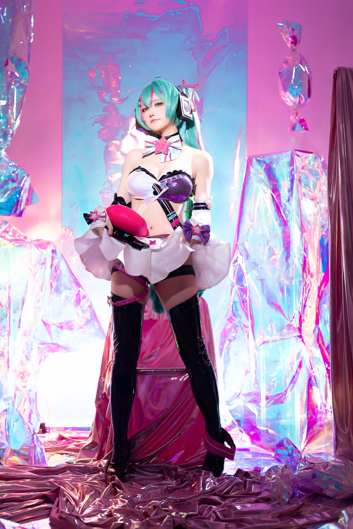 Coser@星之迟迟Hoshilily Miku初音未来 喵斯快跑 0016 0614951044.jpg