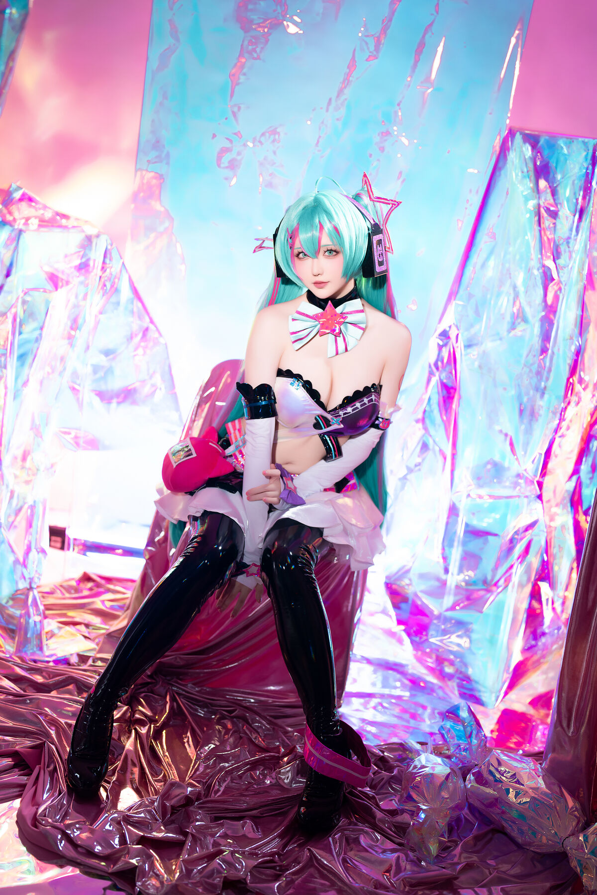 Coser@星之迟迟Hoshilily Miku初音未来 喵斯快跑 0018 0571741362.jpg