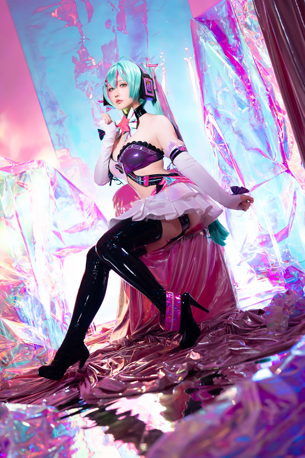 Coser@星之迟迟Hoshilily Miku初音未来 喵斯快跑 0020 6010625813.jpg