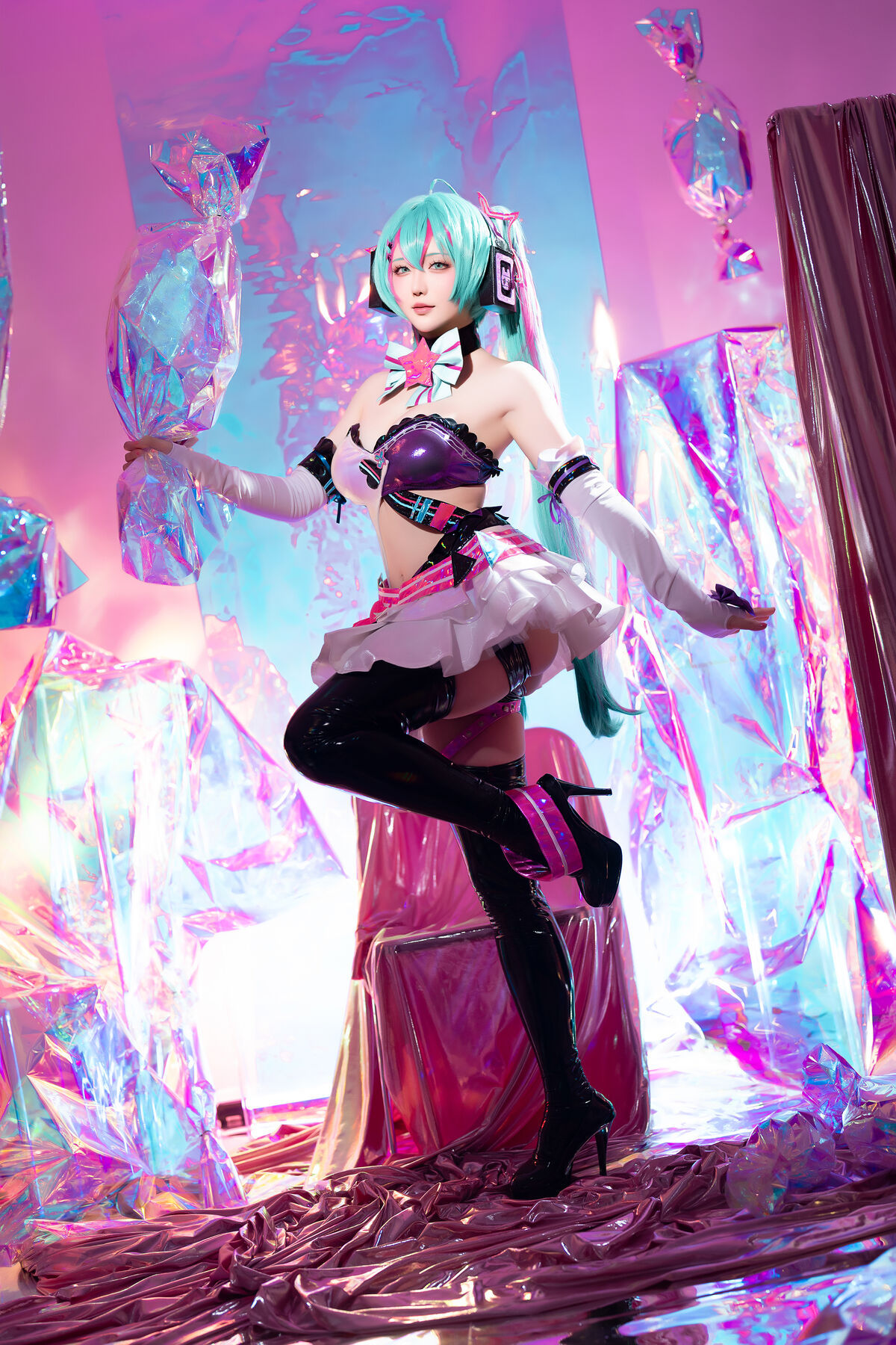 Coser@星之迟迟Hoshilily Miku初音未来 喵斯快跑 0031 6401365951.jpg