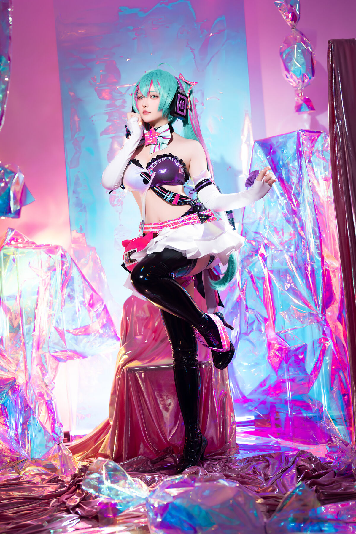 Coser@星之迟迟Hoshilily Miku初音未来 喵斯快跑 0048 6390252813.jpg