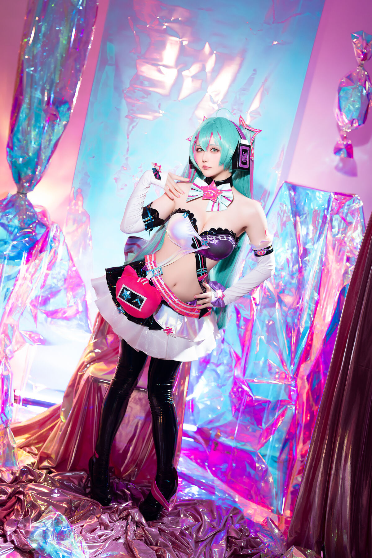 Coser@星之迟迟Hoshilily Miku初音未来 喵斯快跑 0049 7580839891.jpg