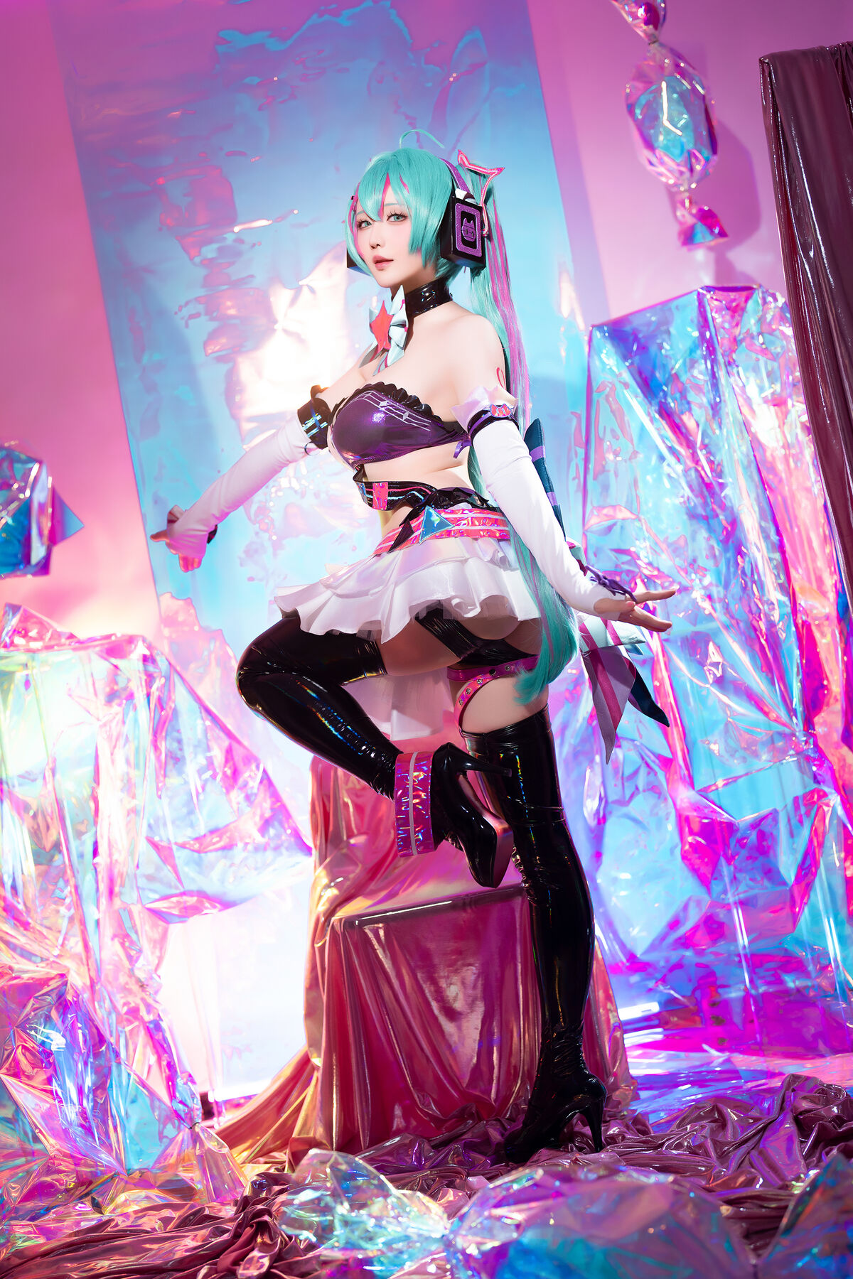 Coser@星之迟迟Hoshilily Miku初音未来 喵斯快跑 0050 8811777926.jpg