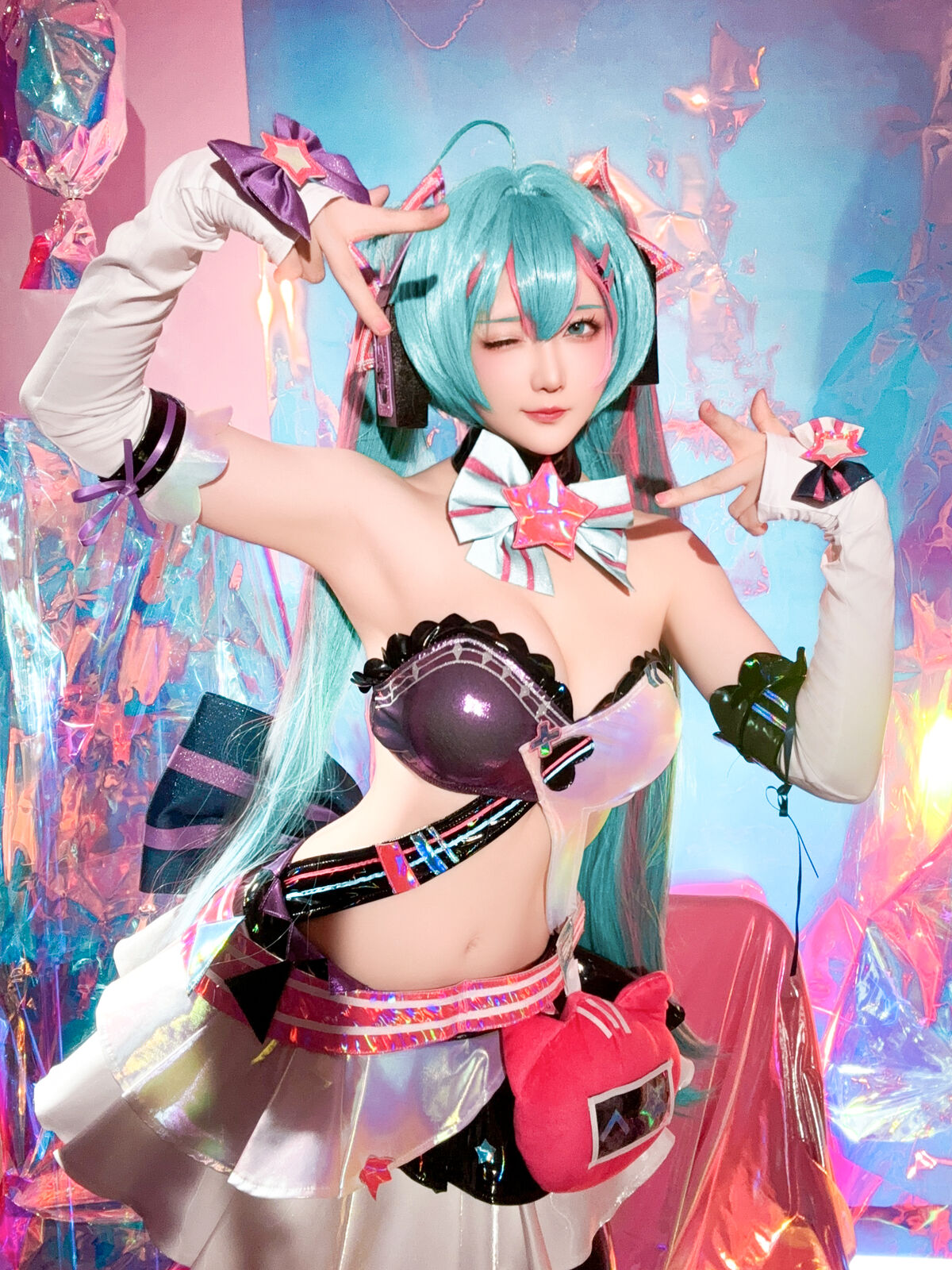 Coser@星之迟迟Hoshilily Miku初音未来 喵斯快跑 0072 7016979424.jpg