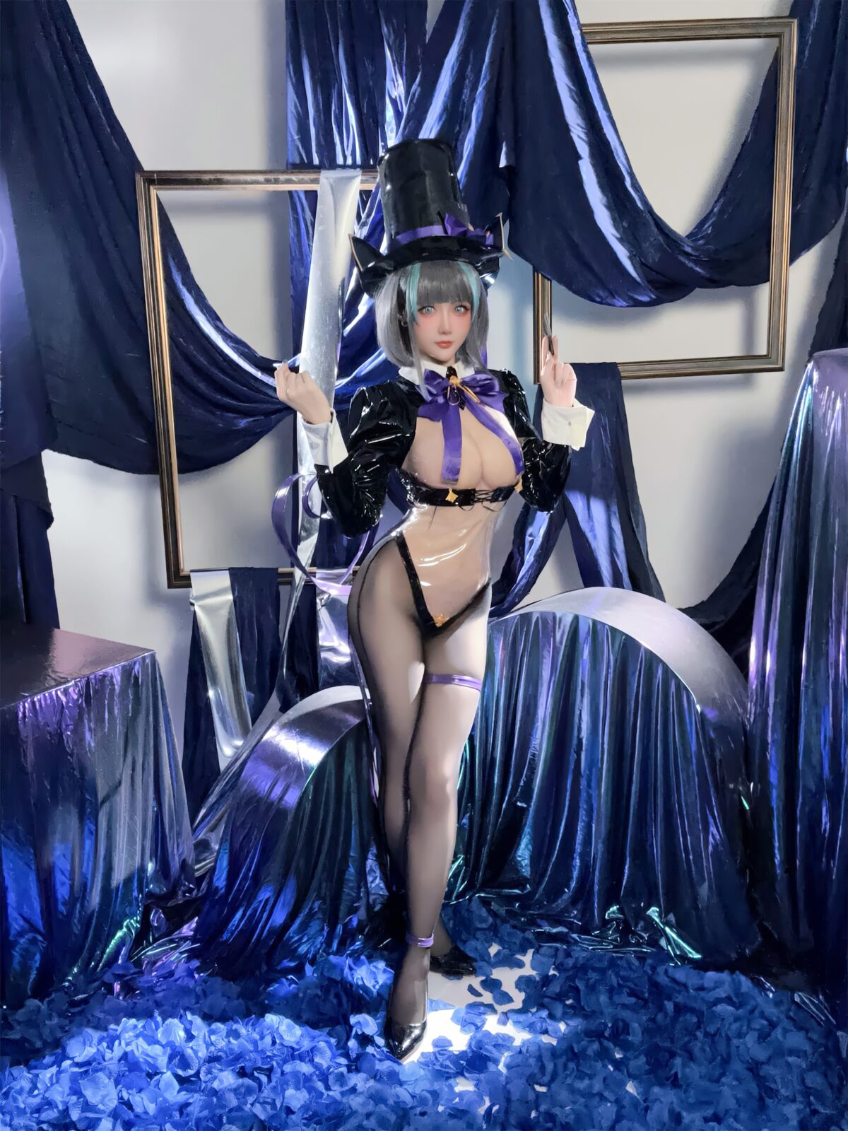 Coser@星之迟迟Hoshilily 碧蓝航线 柴郡·绚烂夜梦 0026 3295653938.jpg