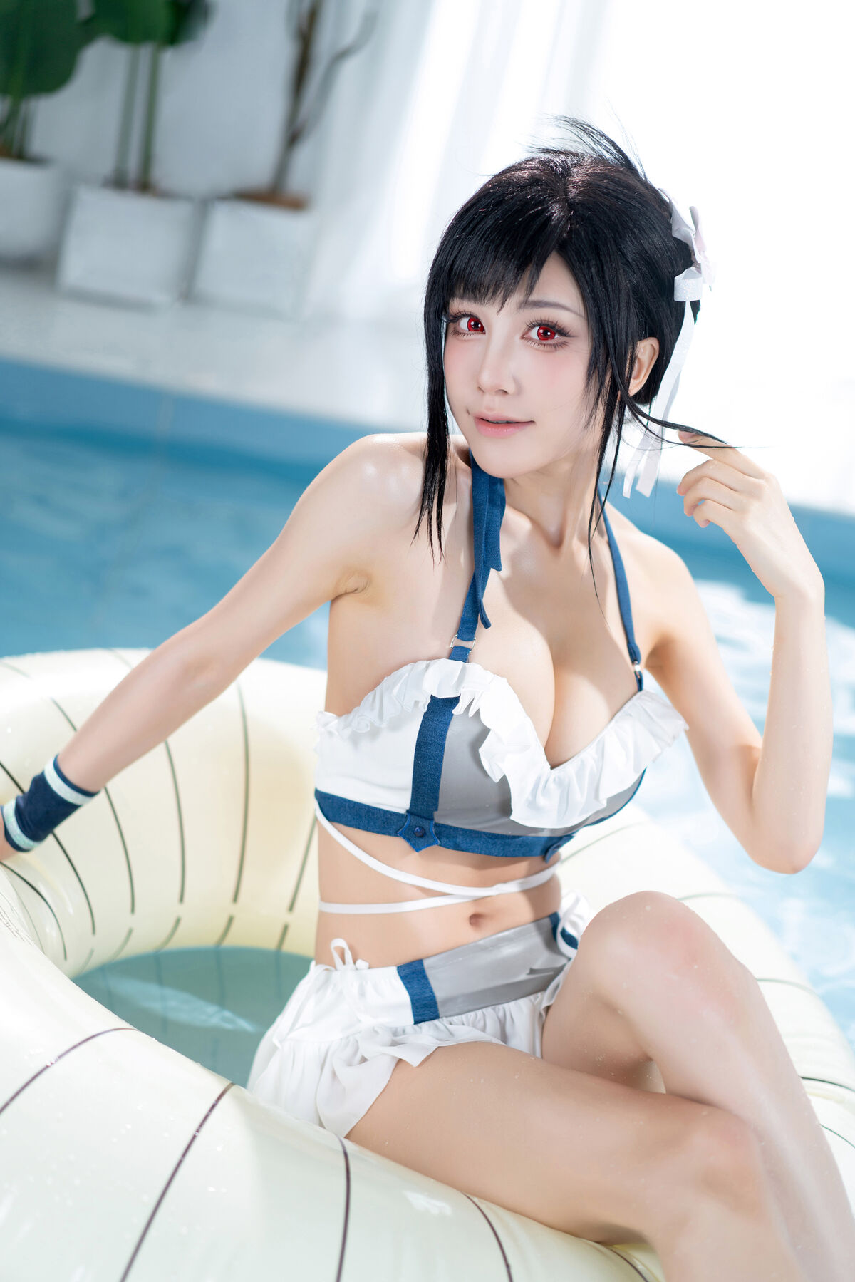 Coser@水淼Aqua ファイナルファンタジーVII ティファ ロックハート 0020 1175854051.jpg