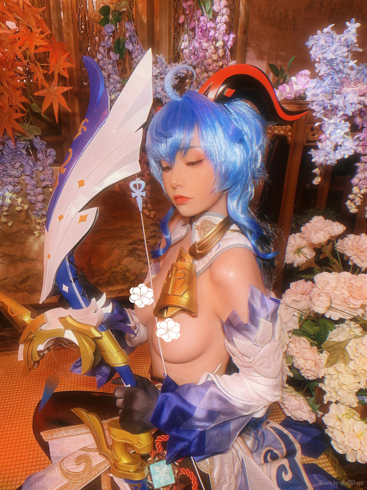 Coser@爆机少女喵小吉 Nekokoyoshi 原神 甘雨 0025 3471305153.jpg